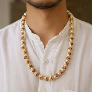 Tulsi Radha Naam Every Bead Mala | 1 Round