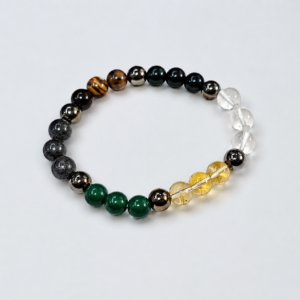 Natural Multi-Crystal Money Magnet Bracelet for Wealth & Success
