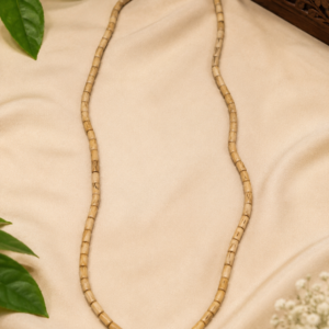 Original Long Tulsi Wooden Bead Kanthi Mala for Men & Women