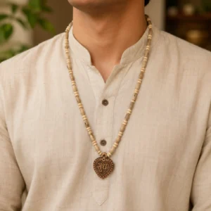 tulsi mala with radha pendant
