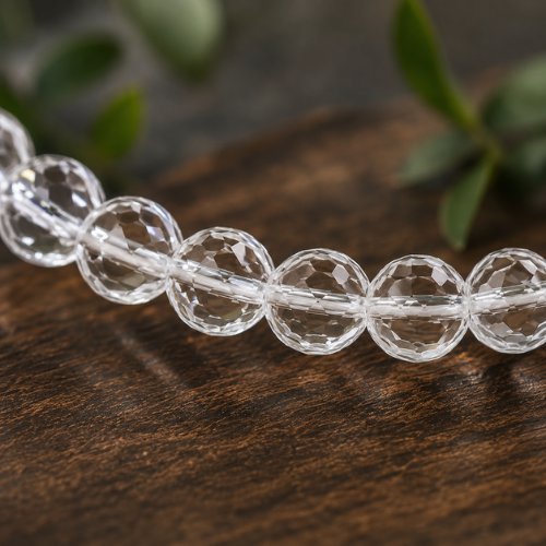 clear quartz mala