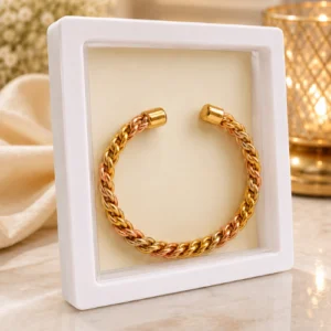 Metallic Woven Kada
