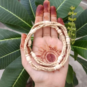 Original Tulsi 1 Round 3 in 1  Kanthi Mala for Men & Women