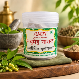 AMIT Herbs & Ayurved Madhumeh Nashak Churna - Traditional Ayurvedic Diabetes Powder