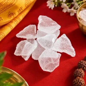 Pure Bhimseni Camphor (Kapoor) Crystals - Premium Raw Kapoor for Daily Pooja & Aarti