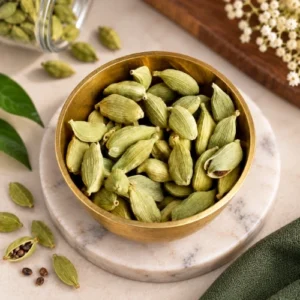 Premium Whole Green Cardamom (Hari Elaichi) - Authentic Spice for Pooja, Prasad & Culinary Use